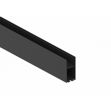Donolux DN18515RAL9005 Накладной/подвесной алюминиевый профиль, 32,2х71,5х2000. Цвет: Черный матовый, RAL9005,
