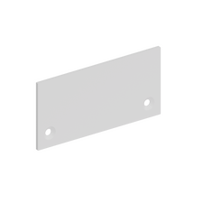 Donolux DNCAP18513RAL9003 Боковая  глухая заглушка для профиля DN18513 Цвет:Белый матовый, RAL9003,Серия:DN8ALE