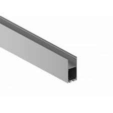 Donolux DN18515Alu Накладной/подвесной алюминиевый профиль,32,2х71,5х2000. Цвет: Анодированное серебро,серия:DN8HF