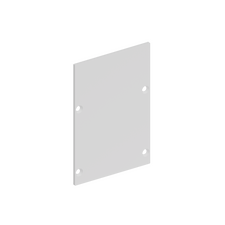 Donolux DNCAP18516RAL9003 Боковая  глухая заглушка для профиля DN18516 Цвет:Белый матовый, RAL9003,Серия:DN8ALE