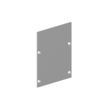 Donolux DNCAP18516Alu Боковая  глухая заглушка для профиля DN18516 Цвет:Анодированное серебро,Серия:DN8ALE