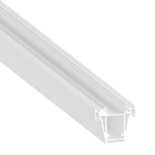 Donolux DN18521H3RAL9003 Встраиваемый алюминиевый профиль 3в1 под натяжной потолок, 75х82,5х3000. Цвет:Белый,Серия:DN8ALE