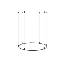 Donolux DL20225D800C Black Donolux Magnet Modular System «CODE 1.2», D800хH95-3000 мм (высота регулируется), DC24V, подвесное к