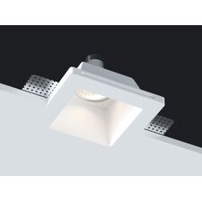 Donolux DL270SQ1W Светильник встраиваемый гипсовый, белый, 1xGU10