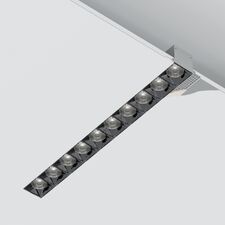 Donolux DL18519M141A20.38.383GB 150 Donolux Led светильник встраиваемый, 20W, 383х74,8мм, H39,8мм, 1800Lm, 38°, 3000К, Ra80, IP20, UGR16, корп