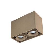 Donolux DL18610/02WW-SQ Champagne Накладной светильник под сменную лампу