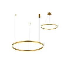 Kink Light 08212,36A(3000K) Подвес Тор латунь d40 h150 Led 24W (3000K) 2 типа крепления