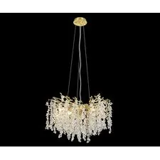 Kink Light 07879-76D,33 Люстра Шарми золото d76 h200 G9 10*7W