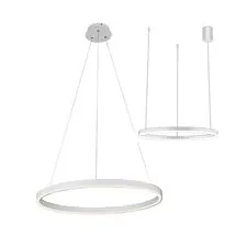 Kink Light 08213,01A(4000K) Подвес Тор белый d60 h150 Led 33W (4000K) 2 типа крепления