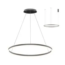 Kink Light 08213,12A(4000K) Подвес Тор матовый никель d60 h150 Led 33W (4000K) 2 типа крепления