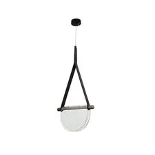 Kink Light 07687-30,19(21) Подвес Тэрро черный (плафон прозрачный) w37*5 h120 Led 8W (4000K)