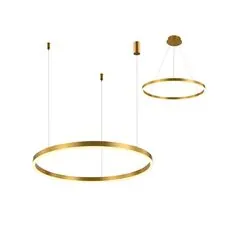 Kink Light 08213,36A(3000K) Подвес Тор латунь d60 h150 Led 36W (3000K) 2 типа крепления