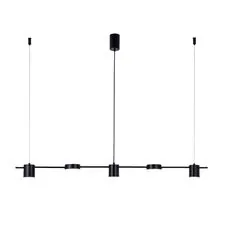 Kink Light 07624-5,19 Люстра Карин черный w120*8,5 h200 Led 3*6W+2*10W (4000K)