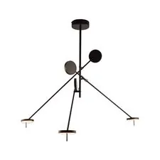 Kink Light 09440-3A,19(3000K) Подвес Некси черный d170 h100 Led 24W (3000K)