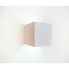 Kink Light 08585,01(3000K) Светильник Куб белый w10*10 h10 Led 6W (3000K) IP65