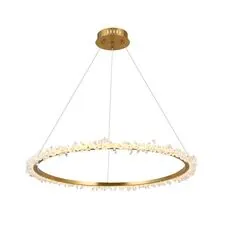 Kink Light 08454-80,36 Подвес ЛаураЛюкс латунь d80 h150 Led 49W (3000K)