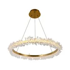 Kink Light 08244,36A Подвес Лаура латунь d80 h150 Led 40W (3000K)