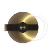 Kink Light 08413,20(04) Бра Роули бронза (коричневый плафон) w40*3,5 h30 Led 12W (4000K)