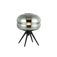 Kink Light 07706-T,19(16) Настольная лампа Омер черный/серый d30 h36 E27 1*40W