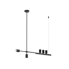 Kink Light 07618-150,19 Люстра Рия черный L150 h116/86/46 GU10 5*5W+Led 15W (4000K) (лампы в комплекте)