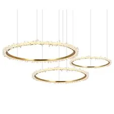 Kink Light 08454-40+60+80P,36 Подвес ЛаураЛюкс латунь d80+60+40 h150 Led 109W (3000K)