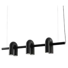 Kink Light 08465-3A,19 Подвес Канти черный w121*20 h150 Led 36W (3000-6000K)