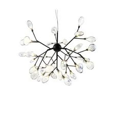 Kink Light 07521-36,19(21) Люстра Ветта черный (прозрачные плафоны) d72 h157 G4 36*2W (Led лампы в комплекте, 4000K)