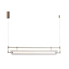 Kink Light 08021-120P,20 Подвес Аника бронза w120*10 h150 Led 25W (3000K)