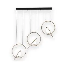 Kink Light 08446-3A,33 Подвес Арси черный/золото w91 h150 Led 3*10W (4000K)