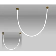 Kink Light 08031-200,20 Подвес Венди бронза L200 d2,2 Led 48w (4000K)