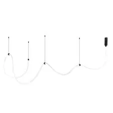 Kink Light 08031K-500,19(3000-6000K) Подвес диммируемый Венди черный L500 d2,2 Led 120W (3000-6000K) с пультом ДУ