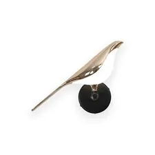 Kink Light 08446-1,33 Бра Арси черный/золото w21 h18 Led 10W (4000K)