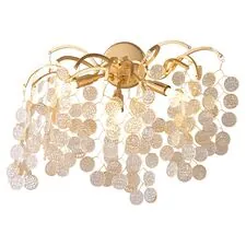 Kink Light 07873,33 Светильник Авани золото w45*45 h55 G9 3*7W