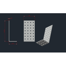 Donolux DNFix18525 Крепление для профиля DN18525. 1 шт., алюминий, Серия:DN8ALE