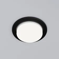 Elektrostandard a069360 1035 GX53 WH / Светильник встраиваемый черный