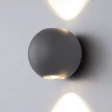 Elektrostandard a038538 1566 TECHNO LED / Светильник садово-парковый со светодиодами DIVER серый