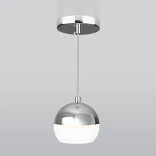 Elektrostandard a047803 DLS023 / Подвесной светодиодный светильник белый/хром