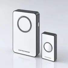 Elektrostandard a055695 DBQ27M WL 38M IP20 / звонок электрический бытовой (дверной) / Белый/Чёрный