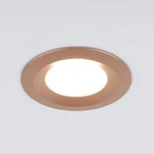 Elektrostandard a053333 110 MR16/ светильник встраиваемый/ золотой