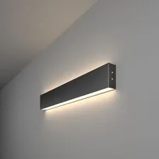 Elektrostandard a042924 101-100-40-53 / Линейный светодиодный накладной двусторонний светильник 53см 20W 4200K черная шагрень