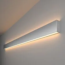 Elektrostandard a041471 101-100-40-128 / Линейный светодиодный накладной двусторонний светильник 128см 50W 3000K матовое серебро