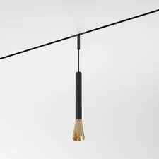 Elektrostandard a065652 Mini Magnetic Трековый светильник 3W 3000K (черный/латунь) 85165/01