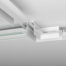 Elektrostandard a067501 Slim Magnetic Коннектор угловой для встраиваемого шинопровода под ГКЛ 12,5мм (белый) 85212/00