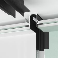 Elektrostandard a067506 Slim Magnetic Коннектор угловой внутренний для встраиваемого шинопровода под ГКЛ 9,5мм (черный) 85213/00