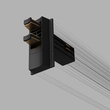 Elektrostandard a063967 Slim Magnetic Соединитель для круглого шарнирного коннектора (чёрный) 85011/00