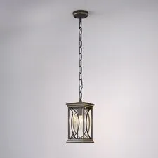 Elektrostandard a048173 GL 1026H / Светильник садово-парковый Spica черное золото