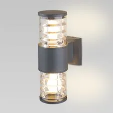 Elektrostandard a032621 1407 TECHNO / Светильник садово-парковый серый