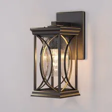 Elektrostandard a048172 GL 1026D / Светильник садово-парковый Spica черное золото