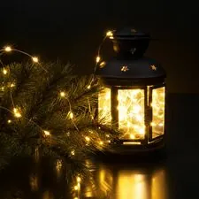 Eurosvet a060413 400-009 / гирлянда бытовая электрическая нить / теплый белый