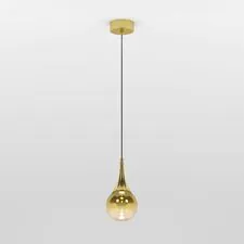 Eurosvet a063856 50256/1 LED/ подвесной светильник/ золото